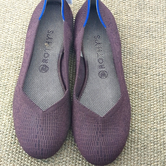 Rothy's Truffle Python  The Flats Size 10.5 - Picture 2 of 9